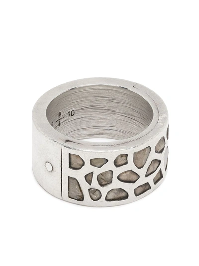 Shop Parts Of Four 12mm Sistema Ring In Silver