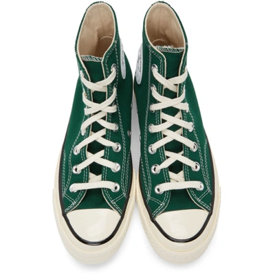 Shop Converse Green Seasonal Color Chuck 70 High Sneakers In Clover