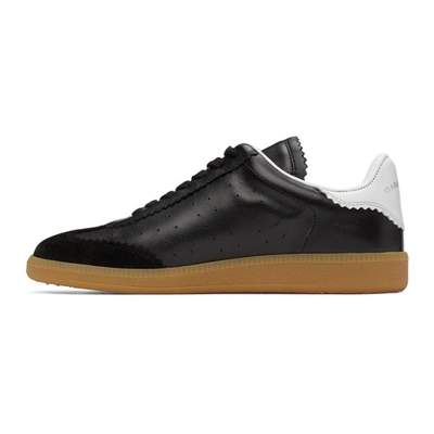 Isabel Marant Bryce Low-top Leather Sneakers In Black