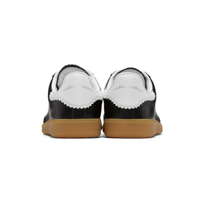 Shop Isabel Marant Black Bryce Sneakers In 01bk Black
