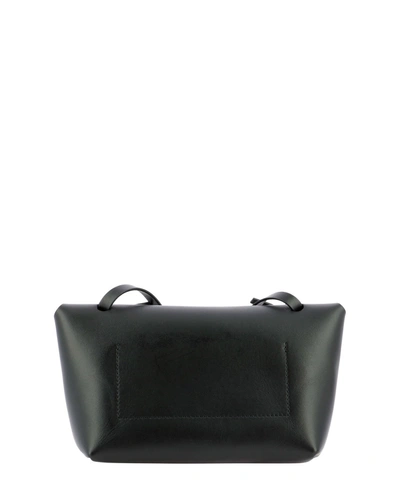 Shop Acne Studios Leather Crossbody Bag In Black  