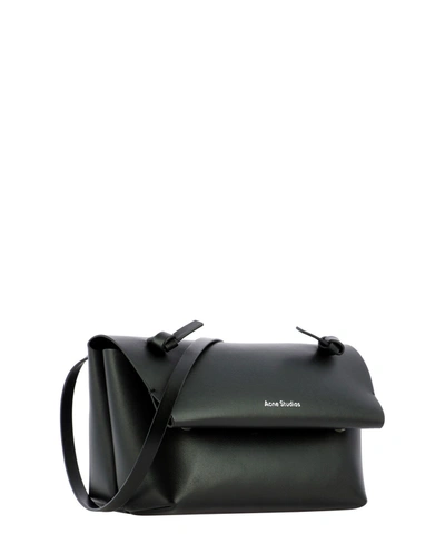 Shop Acne Studios Leather Crossbody Bag In Black  