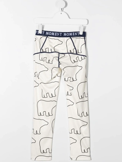 Shop Perfect Moment Graphic-print Track Pants In White