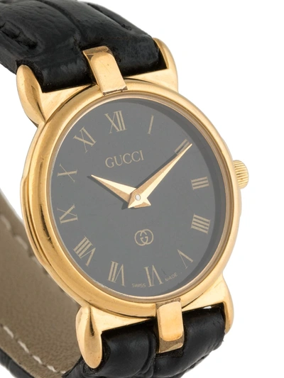 Pre-owned Gucci  3400fl 25mm In Gold