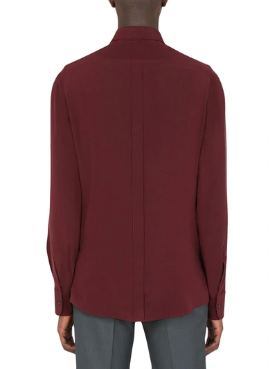 Shop Dolce & Gabbana Button-front Shirt In Red