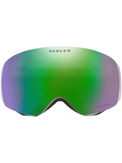 Shop Oakley Flight Deck Ski Goggles In Purple