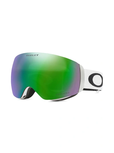 Shop Oakley Flight Deck Ski Goggles In Purple