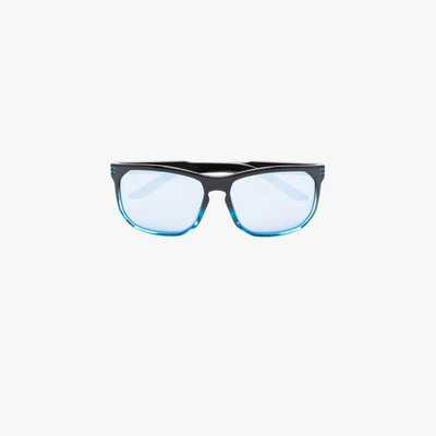 Shop Rudy Project Black And Blue Soundrise Optics Multilaser Sunglasses