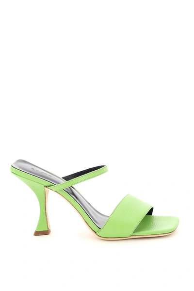 Shop By Far Nayla Sandals In Pistachio (green)