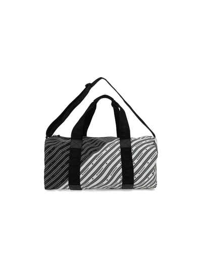 Shop Givenchy Travel Bag In Black/white