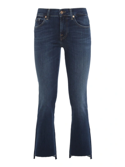 Shop 7 For All Mankind Slim Illusion Never Ending Jeans In Blue
