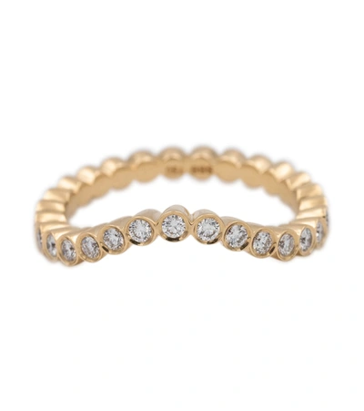 Shop Sophie Bille Brahe Grace Ensemble 18kt Gold Ring With Diamonds