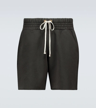 Shop Les Tien Yacht Jersey Shorts In Black