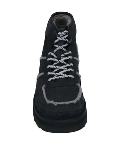 Shop Ugg X White Mountaineering Ankle Boots In Black