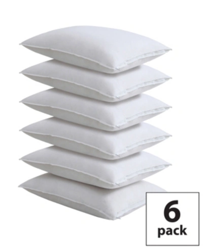 Fresh Ideas 100% Cotton 6-pack Pillow Protectors, Standard In White