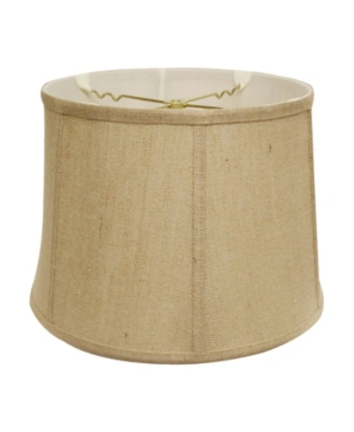 Macy's Cloth&wire Slant Retro Drum Softback Lampshade With Washer Fitter In Beige