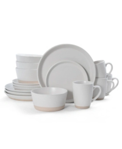 Pfaltzgraff Hudson Beige 16 Pc Dinnerware Set, Service For 4 In Beige