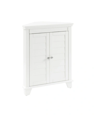 Crosley Lydia Corner Cabinet In White