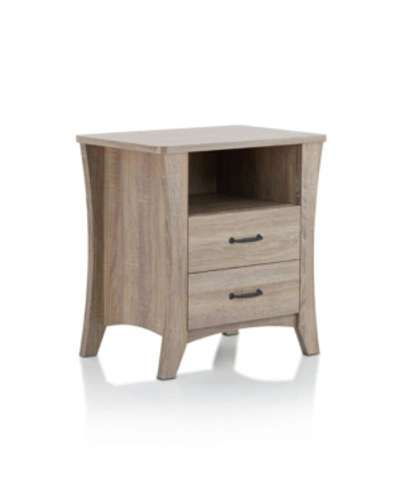 Shop Acme Furniture Colt Nightstand In Nude Natur