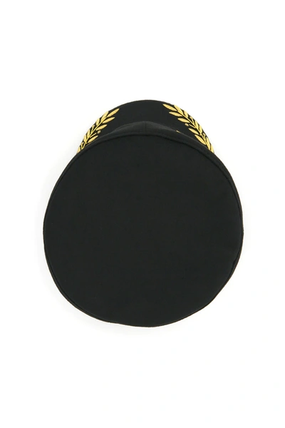 Shop Ruslan Baginskiy Baker Boy Hat Rb Warcore In Black,gold