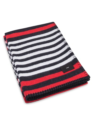 Shop Viso Project Vito Stripe Merino Wool Blanket