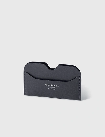 Shop Acne Studios Elmas S Card Holder In Grey