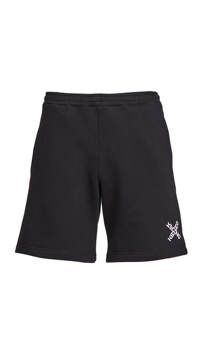Shop Kenzo Sport Classic Shorts In Black