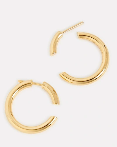 Shop Maria Black Disrupted 22 Hoop Earrings In Gold