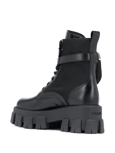 Shop Prada Boots In Nero