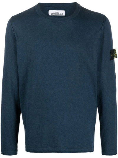 Shop Stone Island Sweaters In Blu