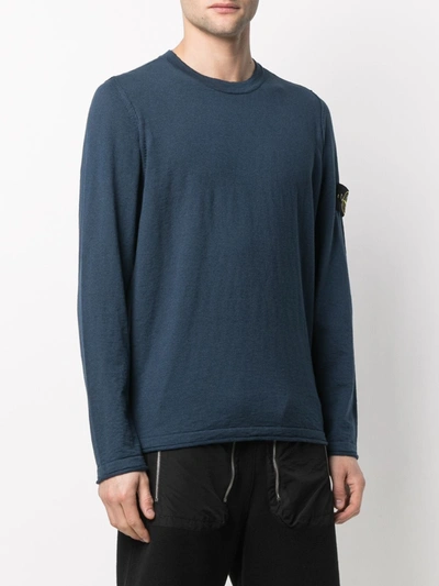 Shop Stone Island Sweaters In Blu