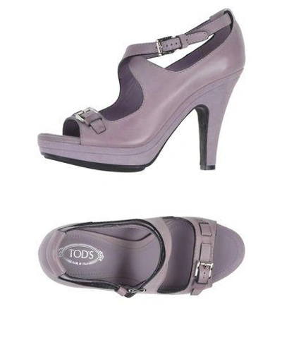 Shop Tod's In Lilac