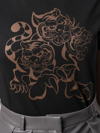 Shop Kenzo Cotton T-shirt In Black