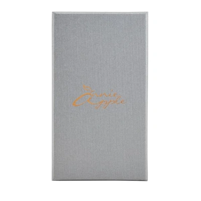 Bermuda Watch Company Annie Apple Grey Rose Gold Link Bracelet Nurse Fob Watch