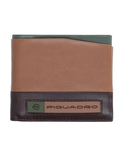 Shop Piquadro Wallets In Brown