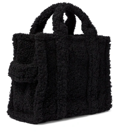 Shop Marc Jacobs The Medium Teddy Tote Bag In Black