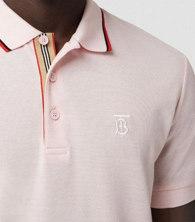 Shop Burberry Monogram Polo Shirt