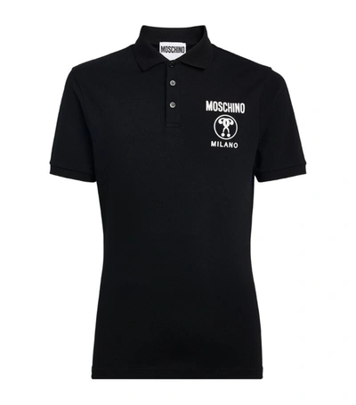 Shop Moschino Logo Polo Shirt