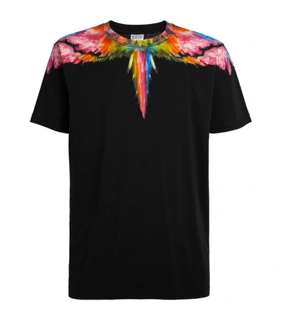 Shop Marcelo Burlon County Of Milan Wings Motif T-shirt