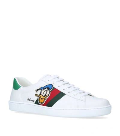 Shop Gucci + Disney Donald Duck Ace Sneakers
