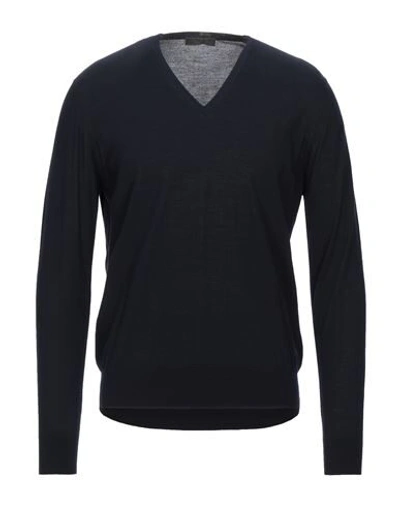 Shop Prada Man Sweater Black Size 44 Virgin Wool