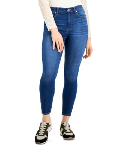 Shop Kendall + Kylie Juniors' High-rise Skinny Ankle Jeans In Makaha