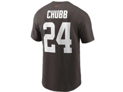Shop Nike Cleveland Browns Men's Pride Name And Number Wordmark T-shirt