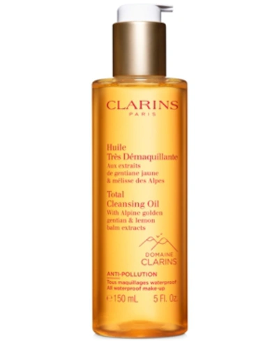 Shop Clarins Total Cleansing Oil & Makeup Remover, 150 ml