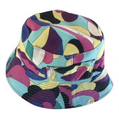 Pre-owned Emilio Pucci Multicolour Cotton Hat