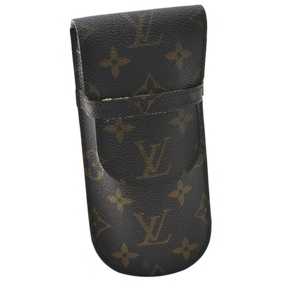 Pre-owned Louis Vuitton Brown Gloves