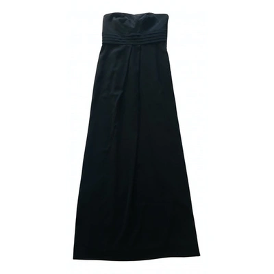 Pre-owned Hoss Intropia Maxi Dress In Black
