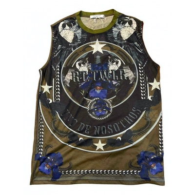 Pre-owned Givenchy Vest In Green