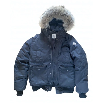 Pre-owned Pyrenex Cloth Puffer In Black