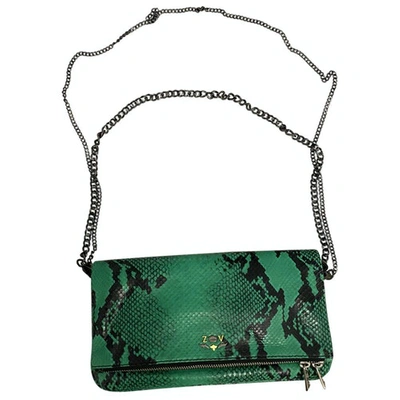 Pre-owned Zadig & Voltaire Rock Green Leather Handbag